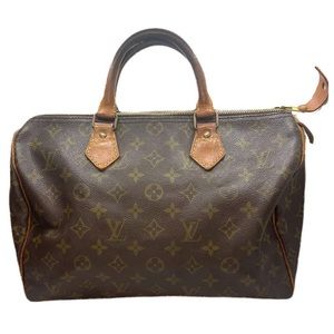 Louis Vuitton Monogram Speedy 30 Handbag